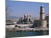 Fort St. Jean and Cathedrale De La Major, Marseille, Bouches-Du-Rhone, Provence, France-Roy Rainford-Mounted Photographic Print