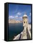 Fort St. Michael, Senglea, Grand Harbour, Valletta, Malta, Mediterranean, Europe-Hans Peter Merten-Framed Stretched Canvas