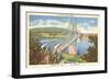 Fort Steuben Bridge, Steubenville-null-Framed Art Print