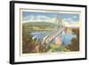 Fort Steuben Bridge, Steubenville-null-Framed Art Print