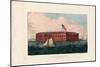 Fort Sumter: Charleston Harbor, S.C., Pub. by Currier and Ives, C.1861-Charles Parsons-Mounted Giclee Print