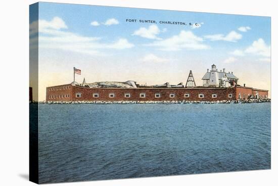 Fort Sumter, Charleston-null-Stretched Canvas