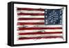 Fort Sumter's US Flag after the Bombardment, as Raised in New York in 1861 by Major Anderson-null-Framed Stretched Canvas