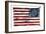 Fort Sumter's US Flag after the Bombardment, as Raised in New York in 1861 by Major Anderson-null-Framed Giclee Print