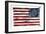 Fort Sumter's US Flag after the Bombardment, as Raised in New York in 1861 by Major Anderson-null-Framed Giclee Print