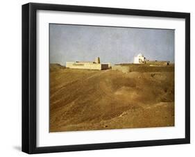 Fort Tagug, Egypt-English Photographer-Framed Giclee Print