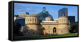 Fort Thuengen with Fortress Museum in Luxembourg City, Grand Duchy of Luxembourg, Europe-Hans-Peter Merten-Framed Stretched Canvas