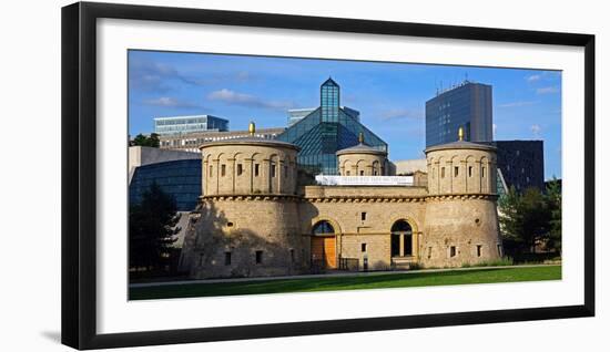 Fort Thuengen with Fortress Museum in Luxembourg City, Grand Duchy of Luxembourg, Europe-Hans-Peter Merten-Framed Photographic Print