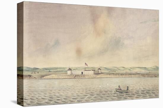 Fort Union, Missouri, 1843-Isaac Sprague-Stretched Canvas