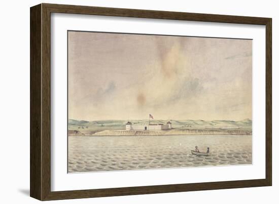 Fort Union, Missouri, 1843-Isaac Sprague-Framed Giclee Print