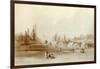 Fort Vancouver, 1845-Henry Warre-Framed Giclee Print