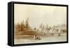 Fort Vancouver, 1845-Henry Warre-Framed Stretched Canvas