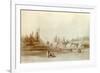 Fort Vancouver, 1845-Henry Warre-Framed Premium Giclee Print