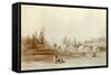 Fort Vancouver, 1845-Henry Warre-Framed Stretched Canvas