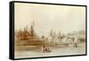 Fort Vancouver, 1845-Henry Warre-Framed Stretched Canvas