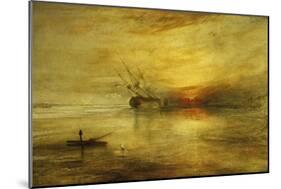 Fort Vimieux-J. M. W. Turner-Mounted Giclee Print