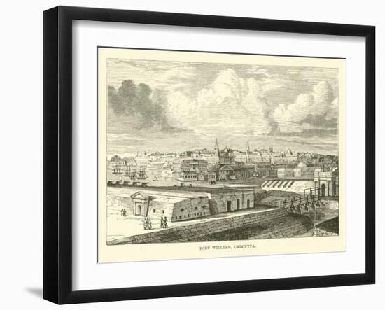 Fort William, Calcutta-null-Framed Giclee Print