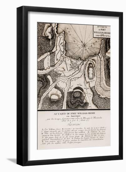 Fort William Henry, 1757-null-Framed Giclee Print