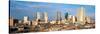 Fort Worth Skyline II-null-Stretched Canvas