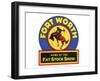 Fort Worth-null-Framed Art Print