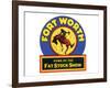 Fort Worth-null-Framed Art Print