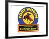 Fort Worth-null-Framed Art Print