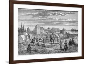 Fort Yukon, Alaska-Frederick Whymper-Framed Premium Giclee Print