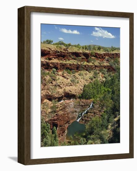 Fortescue Falls, Karijini National Park, Pilbara, Western Australia, Australia, Pacific-Pitamitz Sergio-Framed Photographic Print