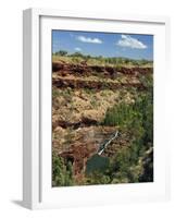 Fortescue Falls, Karijini National Park, Pilbara, Western Australia, Australia, Pacific-Pitamitz Sergio-Framed Photographic Print