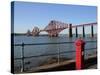 Forth Bridge over the Firth of Forth, South Queensferry, Scotland, United Kingdom, Europe-Hans Peter Merten-Stretched Canvas