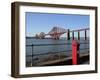 Forth Bridge over the Firth of Forth, South Queensferry, Scotland, United Kingdom, Europe-Hans Peter Merten-Framed Photographic Print