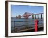 Forth Bridge over the Firth of Forth, South Queensferry, Scotland, United Kingdom, Europe-Hans Peter Merten-Framed Photographic Print