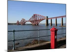 Forth Bridge over the Firth of Forth, South Queensferry, Scotland, United Kingdom, Europe-Hans Peter Merten-Mounted Photographic Print
