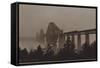 Forth Bridge-null-Framed Stretched Canvas