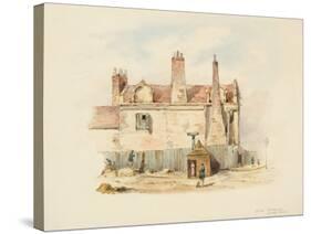 Forth House - Back View-Samuel Bilston-Stretched Canvas