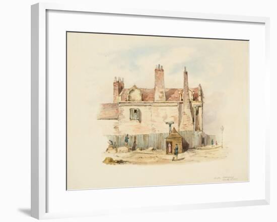 Forth House - Back View-Samuel Bilston-Framed Giclee Print