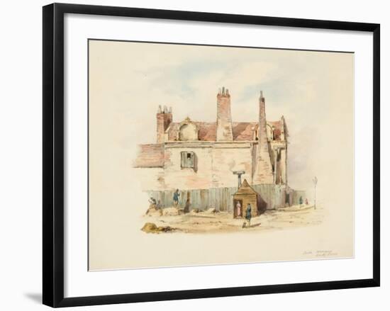 Forth House - Back View-Samuel Bilston-Framed Giclee Print