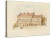 Forth House - Front View-Samuel Bilston-Stretched Canvas