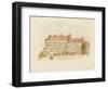 Forth House - Front View-Samuel Bilston-Framed Giclee Print