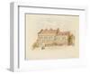 Forth House - Front View-Samuel Bilston-Framed Giclee Print