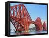 Forth Rail Bridge over the Firth of Forth, South Queensferry Near Edinburgh, Lothian, Scotland-Chris Hepburn-Framed Stretched Canvas