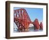 Forth Rail Bridge over the Firth of Forth, South Queensferry Near Edinburgh, Lothian, Scotland-Chris Hepburn-Framed Photographic Print