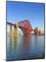 Forth Rail Bridge over the Firth of Forth, South Queensferry Near Edinburgh, Lothian, Scotland-Chris Hepburn-Mounted Premium Photographic Print