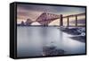 Forth Rail Bridge-Martin Vlasko-Framed Stretched Canvas