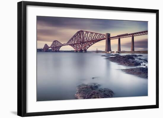 Forth Rail Bridge-Martin Vlasko-Framed Photographic Print