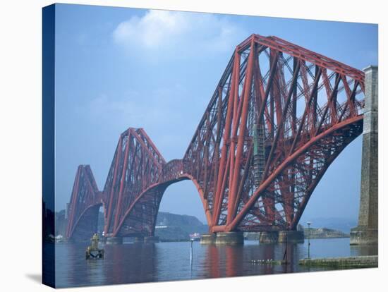 Forth Railway Bridge, Built in 1890, Firth of Forth, Scotland, United Kingdom, Europe-Waltham Tony-Stretched Canvas