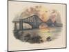 Forth Railway Bridge from the South-East, Scotland, C1895-null-Mounted Premium Giclee Print