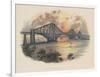 Forth Railway Bridge from the South-East, Scotland, C1895-null-Framed Giclee Print