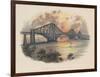 Forth Railway Bridge from the South-East, Scotland, C1895-null-Framed Giclee Print