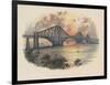 Forth Railway Bridge from the South-East, Scotland, C1895-null-Framed Giclee Print